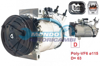 COMPRESSORE ARIA CONDIZIONATA