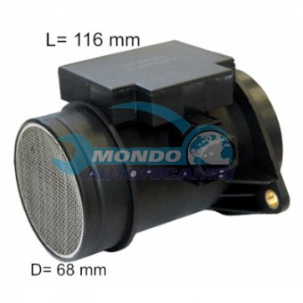 DEBIMETRO, FLUSSOMETRO, MISURATORE MASSA ARIA, MISURATORE MASSA ARIA A FILM CALDO