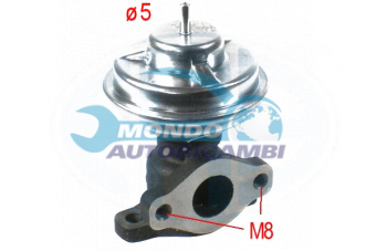 VALVOLA EGR, DSIPOSITIVO CONTROLLO EMISSIONE SCARICO, GRUPPO EGR, VALVOLA RICIRCOLAZIONE GAS, VALVOLA RICIRCOLO GAS SCARICO