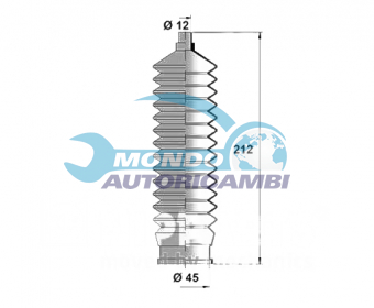 KIT SOFFIETTO STERZO