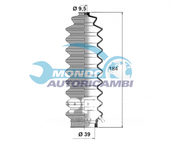 KIT SOFFIETTO STERZO