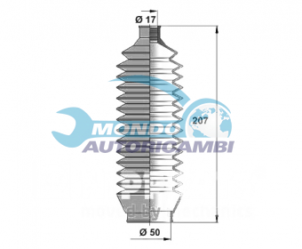KIT SOFFIETTO STERZO