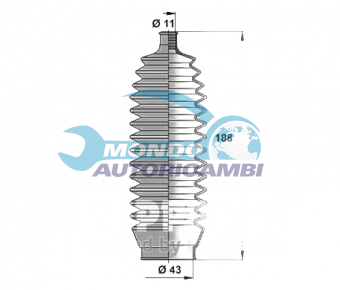 KIT SOFFIETTO STERZO