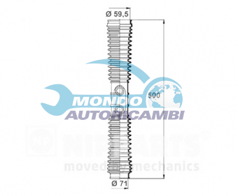 KIT SOFFIETTO STERZO