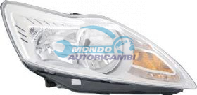 OPTICA DCHA H7+H1 ELEC.-C/MOTOR-TODA CROMADA