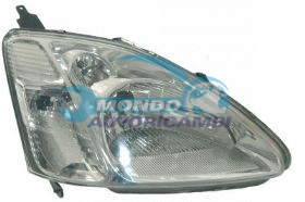 PROIETTORE DX MOD. H4 ELETTRICO-CON MOTORE HONDA CIVIC ANNO 03-01 - > 09-03