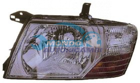 PROIETTORE SINISTRO MOD. H4 ELETTRICO MITSUBISHI PAJERO ANNO 01-03 - 12-06