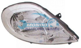 PROIETT. DX H4 ELETT.-C-FAN.BIANCO-C-MOTORE OPEL VIVARO ANNO 07-07 -