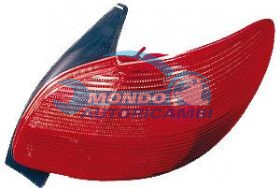 GRUPPO OTTICO POSTERIORE SINISTRO PEUGEOT 206 ANNO 08-98 -