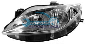 PROJECTEUR GA. H7+H7 ELEC.-A/MOTEUR-CHROME'