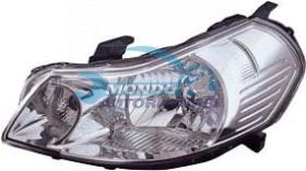 OPTICA IZQUIERDA MOD. H4 ELECTRICA SIN MOTOR