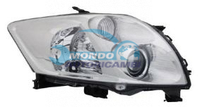 PROIETTORE DX MOD. H11+HB3 ELETT.-SENZA MOTORE TOYOTA AURIS ANNO 01-07 -