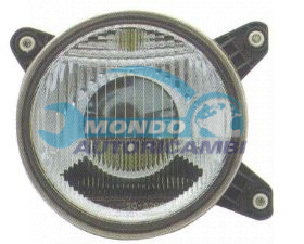 PROIETTORE SINISTRO ESTERNO REG. ELETTRICA BMW SERIE 5-E34 ANNO 02-88 - 12-95