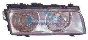 PROIETTORE DX H7+H1 ELETT.-C-MOTORE-CROMATO BMW SERIE 7-E38 ANNO 06-94 - 08-98