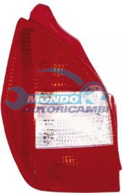 GRUPPO OTTICO POST.SX ROSSO-BIANCO MOD. 2005> CITROEN C2 ANNO 01-03 - 12-07