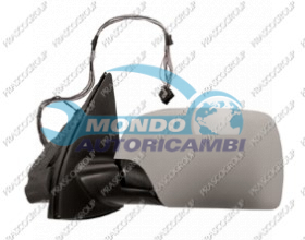 RETROVISORE SINISTRO ELETTRICO-NERO-TERMICO-CHIUDIBILE-CON MEMORIA-ASFERICO/BLU