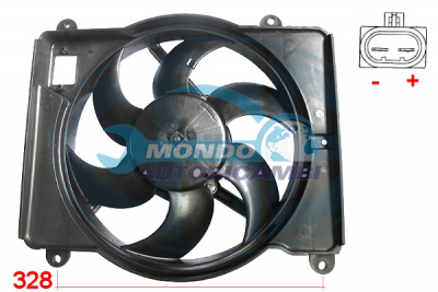 Ventilateur, refroidissement du moteur