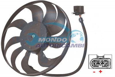 Ventilateur, refroidissement du moteur