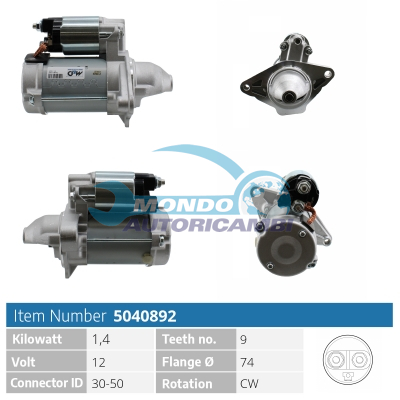 Motorino avviamento