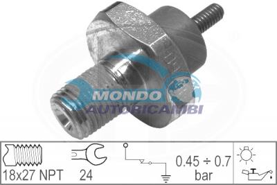 Pressostat d'huile