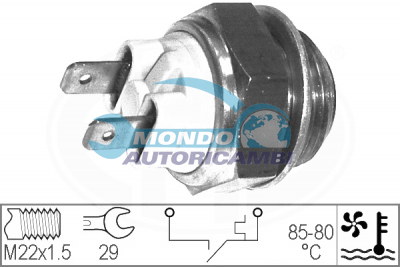 Temperature Switch, radiator fan