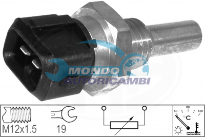 Sensor, coolant temperature