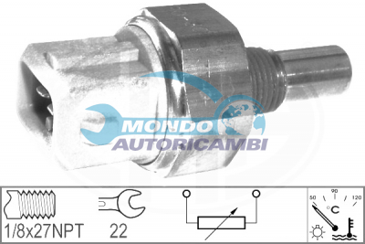 Sensor, coolant temperature