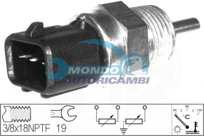 Sensor, coolant temperature