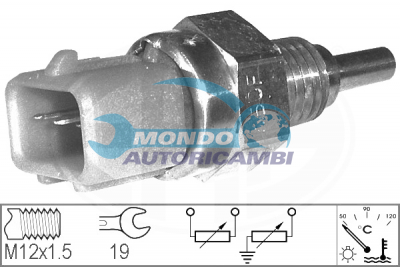 Sensor, coolant temperature