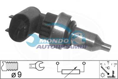 Sensor, coolant temperature