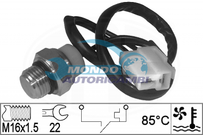 TERMOCONTATTO, VENTOLA RADIATORE