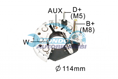 RADDRIZZATORE ALTERNATORE