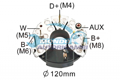 RADDRIZZATORE ALTERNATORE