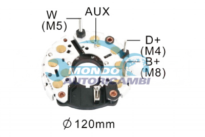 RADDRIZZATORE ALTERNATORE