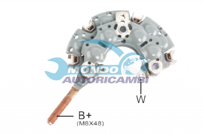 RADDRIZZATORE ALTERNATORE