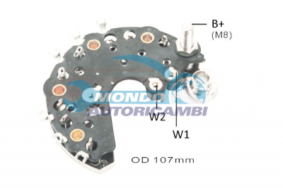 RADDRIZZATORE ALTERNATORE