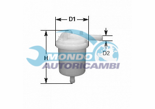 FILTRO CARBURANTE BENZINA