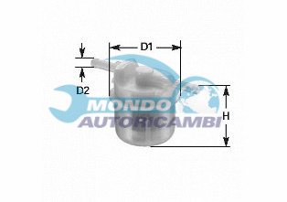 FILTRO CARBURANTE BENZINA