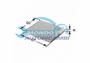 FILTRO ABITACOLO ANTIPOLLINE