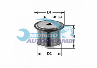 Filtro de combustible diesel gasoil