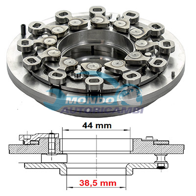 GEOMETRIA VARIABILE TURBOCOMPRESSORE