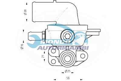 Thermostat, coolant