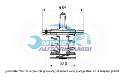 Thermostat, coolant