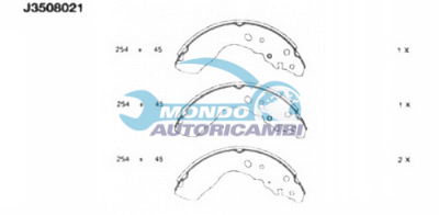 Brake Shoe Set